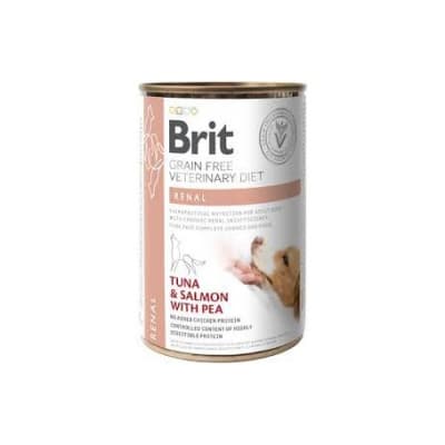 LATA BRIT VET DOG RENAL EGG PEA 400G