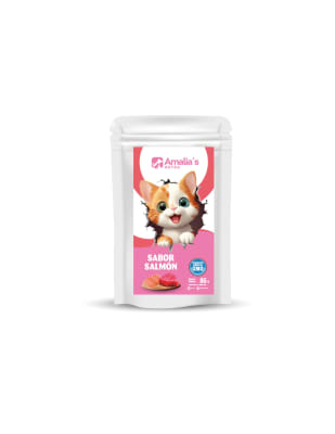 POUCH AMALIA´S CAT SALMON 85G