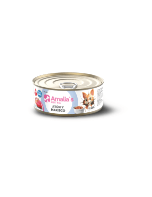 LATA AMALIA´S CAT ATUN Y MAISCO 156G