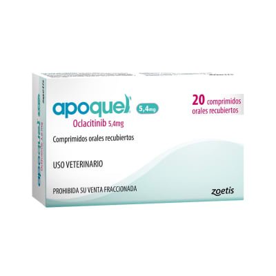 Apoquel 5,4mg Oclacitinib 20 COMP (RECETA REQUERIDA)1