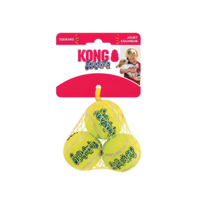 KONG SQUEAKAIR HOLIDAY SMALL BALL X 3  SONIDO1