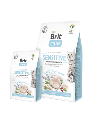 BRIT CARE CAT STERILIZED SENSITIVE FOOD ALLERGY MANAGEMENT 2KG1