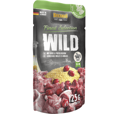 SACHET BELCANDO VENADO CON MIJO Y ARANDANO 125GR