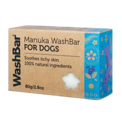 JABON WASHBAR DOG MANUKA 80GR1