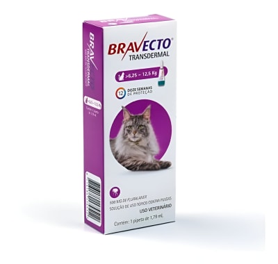BRAVECTO GATO 6,25-12,5KG 3M