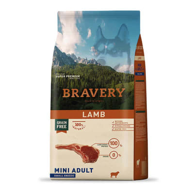 BRAVERY DOG MINI LAMB ADULT FORMATOS 2 Y 7KG1