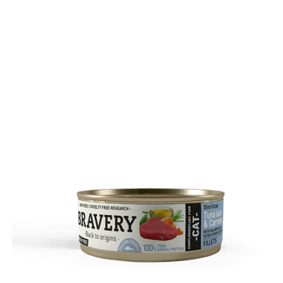 LATA BRAVERY CAT STERILIZED TUNA LOIN CARROT 70g