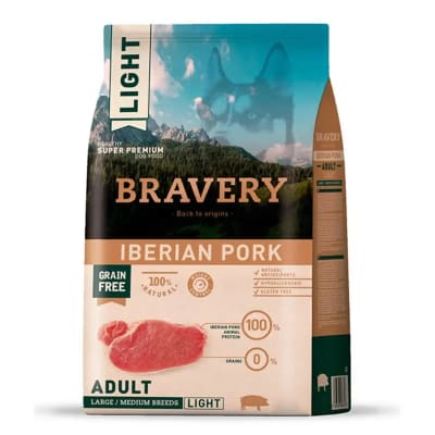 BRAVERY DOG IBERIAN PORK LIGHT1