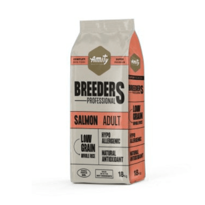AMITY DOG SUPER PM SALMON RICE 18KG