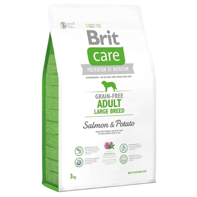 BRIT CARE DOG SALMON ADULT LARGE 3KG