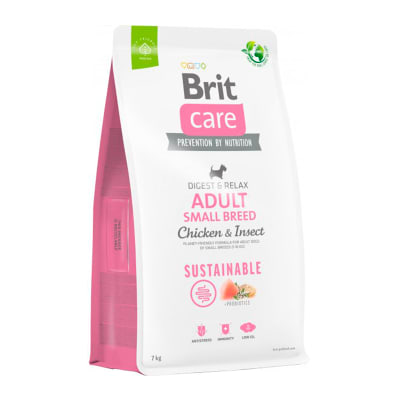 BRIT CARE DOG CHICKEN INSECT ADULT SMALL BREED