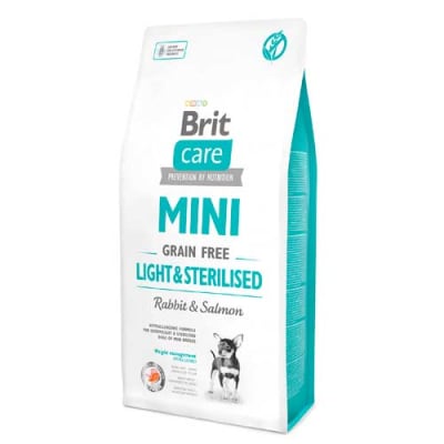BRIT CARE DOG MINI LIGHT STERILIZED 2 Y 7KG