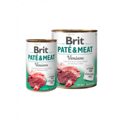 LATA BRIT CARE DOG  VENISON 800GR1