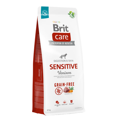 BRIT CARE DOG SENSITIVE VENISON POTATO 3 Y 12KG