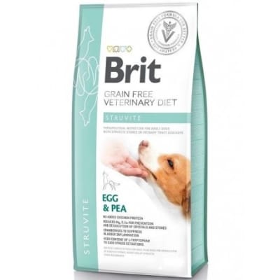 BRIT VET DOG STRUVITE EGG PEA 2KG1