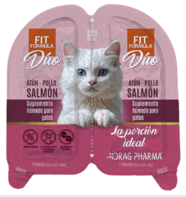 Fit formula cat snack duo atun pollo salmon