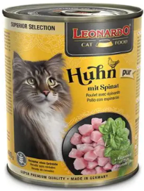 LATA LEONARDO POLLO ESPINACA 400gr