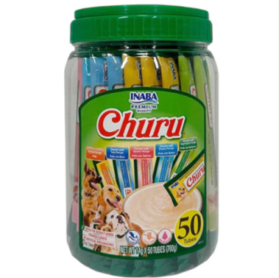 CHURU DOG VARIEDADES CHICKEN 14GR/ 50 TUBOS1