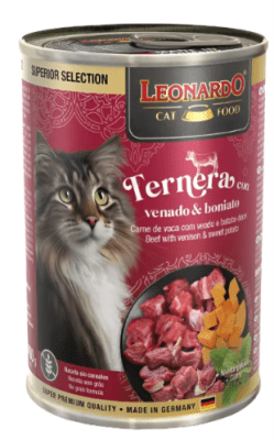 LATA LEONARDO TENERA VENADO Y CAMOTE 400GR