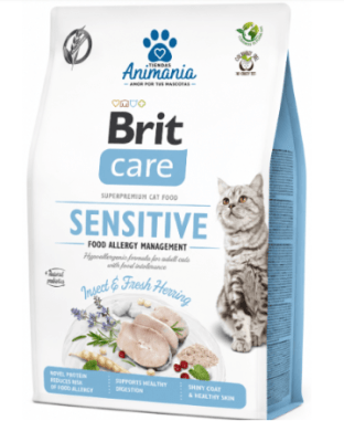 BRIT CARE CAT STERILIZED SENSITIVE FOOD ALLERGY MANAGEMENT 2KG