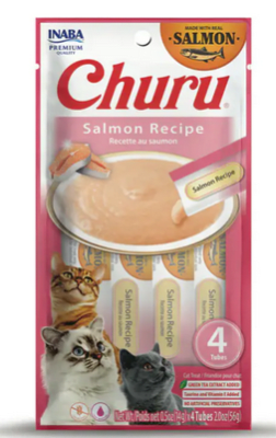 CHURU CAT SALMON RICIPE 4UNI