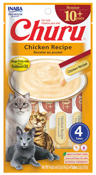 CHURU CAT SENIOR CHICKEN 56 GRS