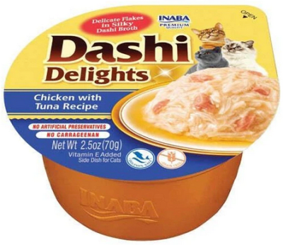 CHURU CAT DASHI CHIKEN WITH TUNA 70 G