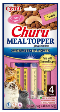 CHURU CAT MEAL TOPPER TUNA WITH SALMON 14GR
