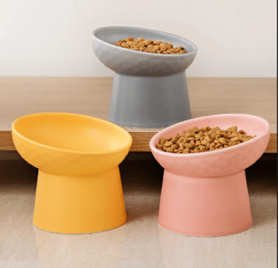 PLATO ELEVADO PARA GATOS COLORES1