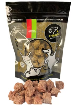 SNACK TRIBUTO DOG VACUNO VERDURAS 100 GRS