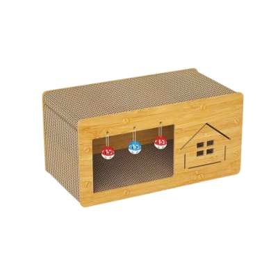 CASA RASCADOR CARTON PARA GATOS (MARBEN)1