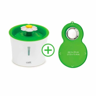 BEBEDERO CATIT 2.0 COMBO FUENTE FLOR 3 LTS