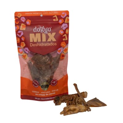 DOGGO DOG MIX DESHIDRATADOS CARDO VACUNO Y POLLO EN CRISPY 100GR
