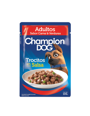 SACHET CHAMPION DOG ADULTO CARNE 100g1