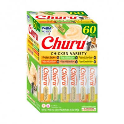 CHURU CAT VARIEDADES CHICKEN 60 UND