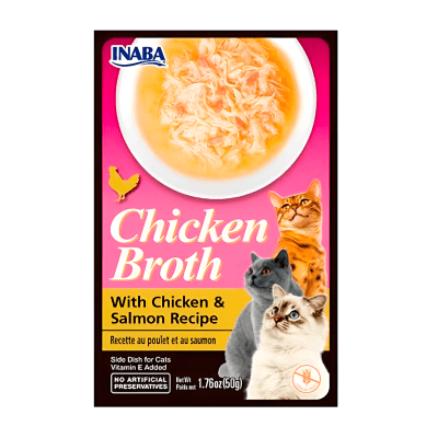 SACHET CHICKEN BROTH CHICKEN WITH SALMON 50G