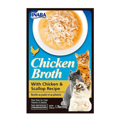 CHURU CAT BROTH CHICKEN SCALLOP RECIPE 50 GRS
