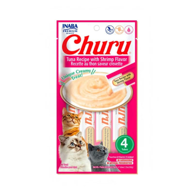 CHURU CAT TUNA WITH SHRIMP 56G