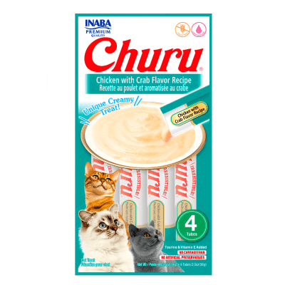CHURU CAT CHICKEN WITH CRAB RECIPE 56G