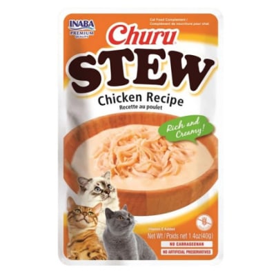 CHURU CAT STEW CHICKEN 40 GR1