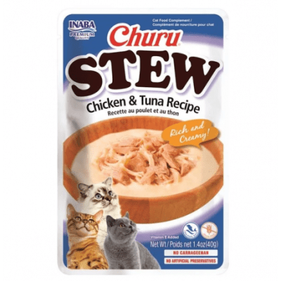 CHURU STEW CHIKEN Y TUNA RECIPE 40G