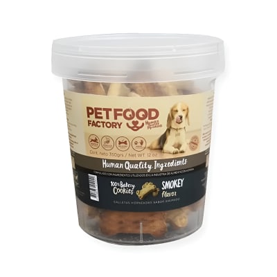 PETFOOD FACTORY GALLETA SABOR AHUMADO 120G