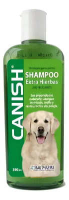 CANISH SHAMPOO HIERBAS 390ML