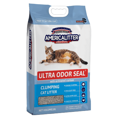 ARENA AMERICA LITTER ULTRA ODOR SEAL CARBON ACTIVADO FORMATO 7 Y 15KG