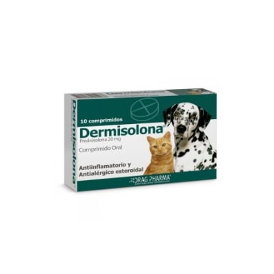 DERMISOLONA 20MG 10COMP1