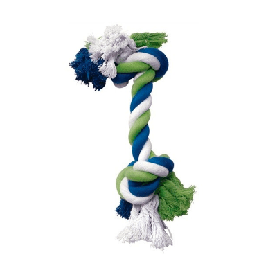 JUGUETE DOG IT CUERDA ANUDADA TRICOLOR S/M/L1