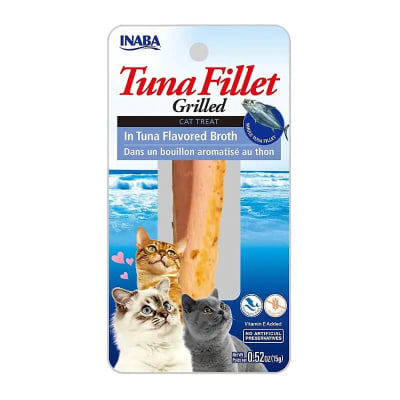 CHURU INABA CAT FILETE GRILLADO ATUN 15GR1