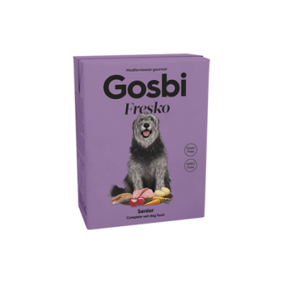 CAJA GOSBI DOG FRESKO SENIOR 375G