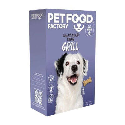 PETFOOD FACTORY GALLETA HORNEADA GRILL PERROS ADULTOS 460G1