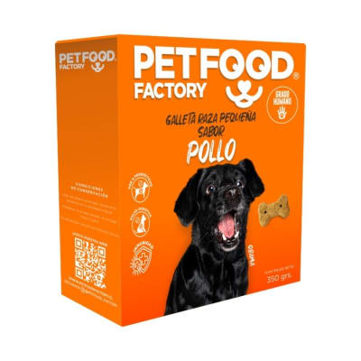 PETFOOD FACTORY GALLETA SABOR POLLO ADULTO RAZA PEQUEÑA 350G
